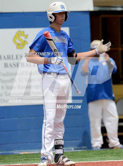 Thumbnail 1 in St. Charles Catholic @ Sacred Heart (LHSAA 2A Regional Playoff) photogallery.