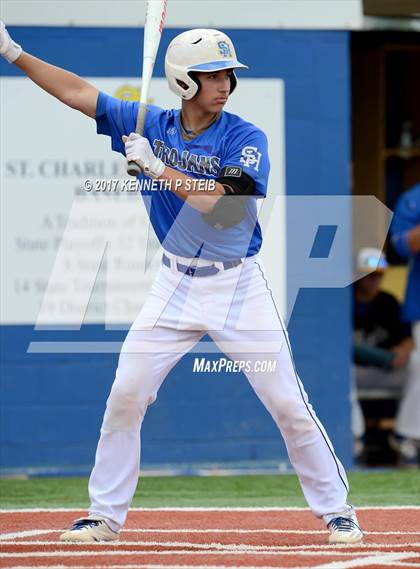 Thumbnail 1 in St. Charles Catholic @ Sacred Heart (LHSAA 2A Regional Playoff) photogallery.