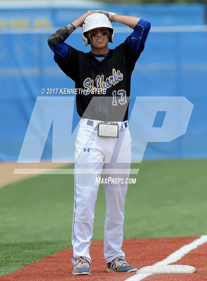 Thumbnail 3 in St. Charles Catholic @ Sacred Heart (LHSAA 2A Regional Playoff) photogallery.