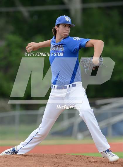 Thumbnail 3 in St. Charles Catholic @ Sacred Heart (LHSAA 2A Regional Playoff) photogallery.