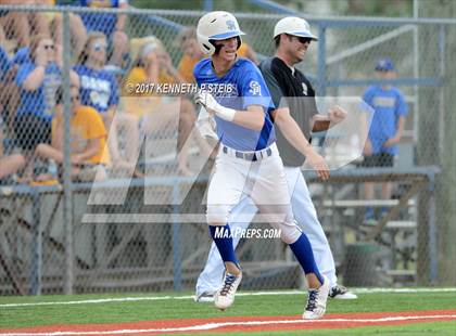 Thumbnail 1 in St. Charles Catholic @ Sacred Heart (LHSAA 2A Regional Playoff) photogallery.