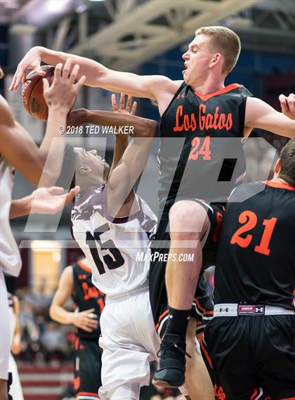 Thumbnail 1 in Piedmont Hills vs. Los Gatos (CIF CCS D1 Final) photogallery.