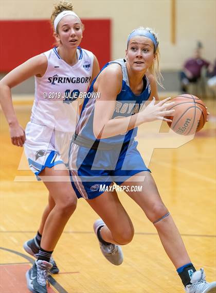 Thumbnail 3 in Springboro vs. Hamilton Southeastern (North Central Holiday Invite) photogallery.