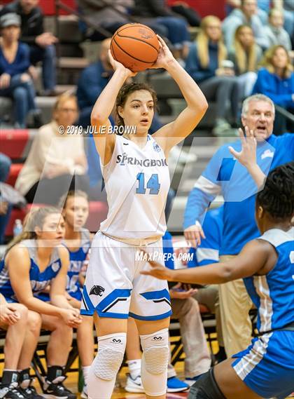 Thumbnail 1 in Springboro vs. Hamilton Southeastern (North Central Holiday Invite) photogallery.