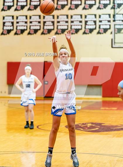 Thumbnail 3 in Springboro vs. Hamilton Southeastern (North Central Holiday Invite) photogallery.