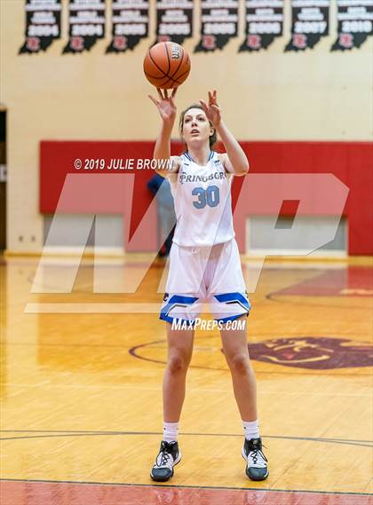 Thumbnail 1 in Springboro vs. Hamilton Southeastern (North Central Holiday Invite) photogallery.