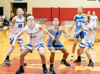 Thumbnail 2 in Springboro vs. Hamilton Southeastern (North Central Holiday Invite) photogallery.