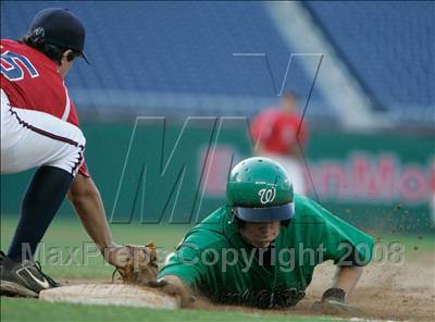 Thumbnail 1 in St. Albans vs. Wilson (Congressional Bank Baseball Classic) photogallery.