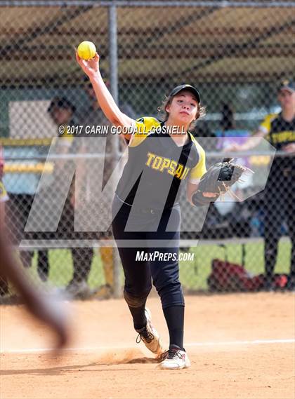 Thumbnail 3 in Topsail vs. Currituck County (DH Conley Easter Tournament) photogallery.