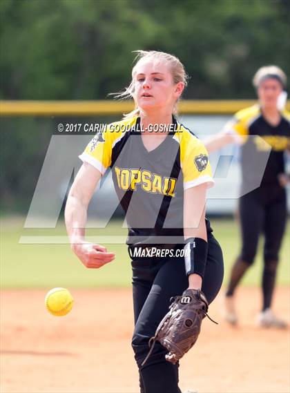 Thumbnail 2 in Topsail vs. Currituck County (DH Conley Easter Tournament) photogallery.