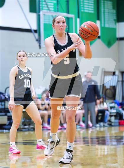 Thumbnail 1 in Meridian vs Graford (Relentless Runnin' Cats Classic) photogallery.