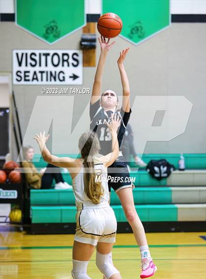 Thumbnail 2 in Meridian vs Graford (Relentless Runnin' Cats Classic) photogallery.