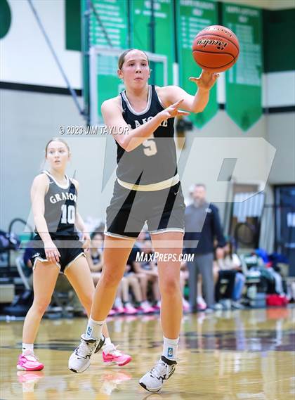 Thumbnail 2 in Meridian vs Graford (Relentless Runnin' Cats Classic) photogallery.