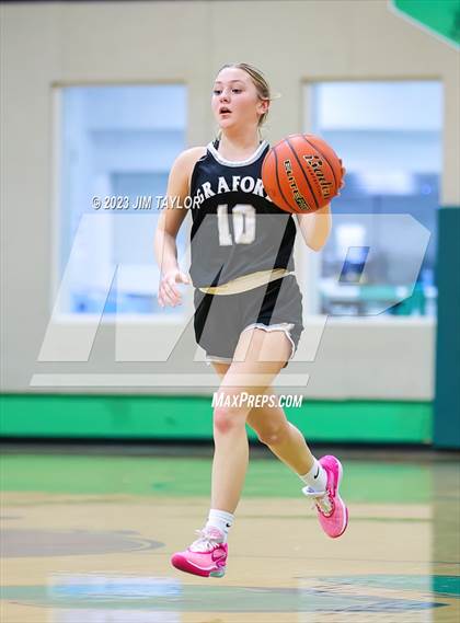 Thumbnail 2 in Meridian vs Graford (Relentless Runnin' Cats Classic) photogallery.