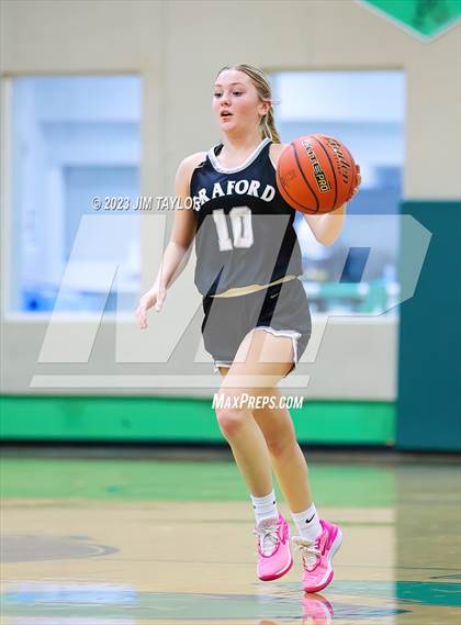 Thumbnail 1 in Meridian vs Graford (Relentless Runnin' Cats Classic) photogallery.