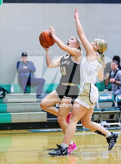 Thumbnail 2 in Meridian vs Graford (Relentless Runnin' Cats Classic) photogallery.