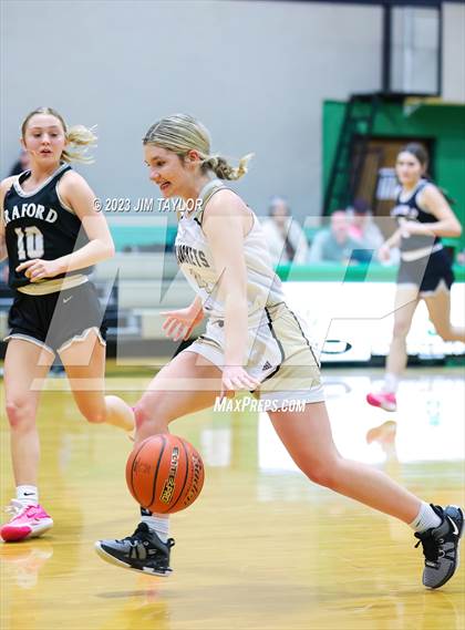 Thumbnail 1 in Meridian vs Graford (Relentless Runnin' Cats Classic) photogallery.