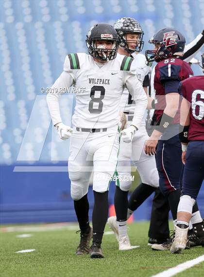 Thumbnail 3 in Clymer Central/Sherman/Panama vs. Franklinville/Ellicottville/West Valley Central (Section 6 Class D Final) photogallery.