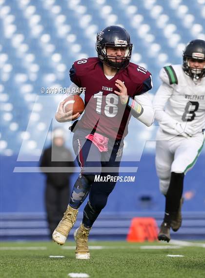 Thumbnail 2 in Clymer Central/Sherman/Panama vs. Franklinville/Ellicottville/West Valley Central (Section 6 Class D Final) photogallery.