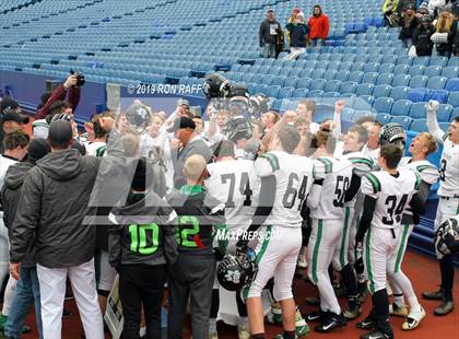 Thumbnail 3 in Clymer Central/Sherman/Panama vs. Franklinville/Ellicottville/West Valley Central (Section 6 Class D Final) photogallery.