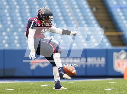 Thumbnail 3 in Clymer Central/Sherman/Panama vs. Franklinville/Ellicottville/West Valley Central (Section 6 Class D Final) photogallery.