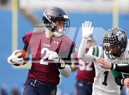 Thumbnail 3 in Clymer Central/Sherman/Panama vs. Franklinville/Ellicottville/West Valley Central (Section 6 Class D Final) photogallery.
