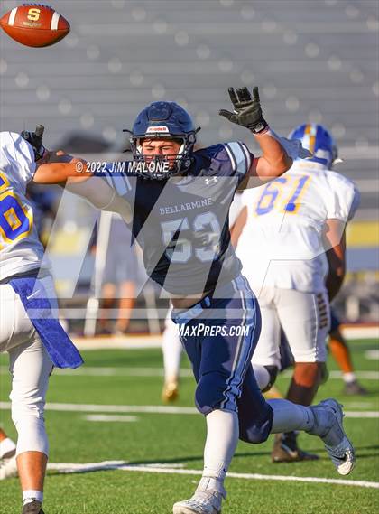 Thumbnail 3 in Bellarmine College Prep vs. Serra photogallery.