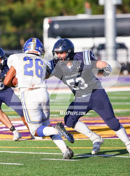 Thumbnail 2 in Bellarmine College Prep vs. Serra photogallery.