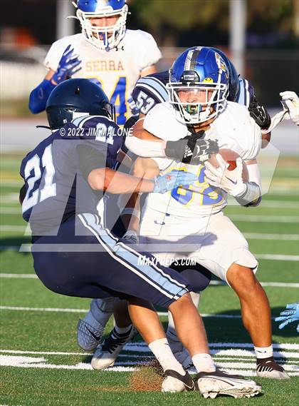 Thumbnail 3 in Bellarmine College Prep vs. Serra photogallery.