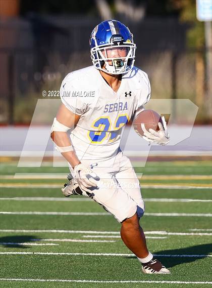 Thumbnail 3 in Bellarmine College Prep vs. Serra photogallery.