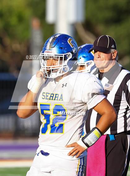 Thumbnail 2 in Bellarmine College Prep vs. Serra photogallery.