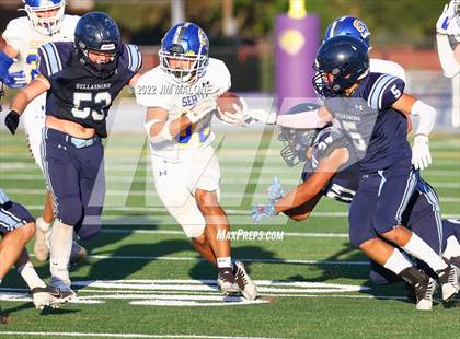Thumbnail 2 in Bellarmine College Prep vs. Serra photogallery.