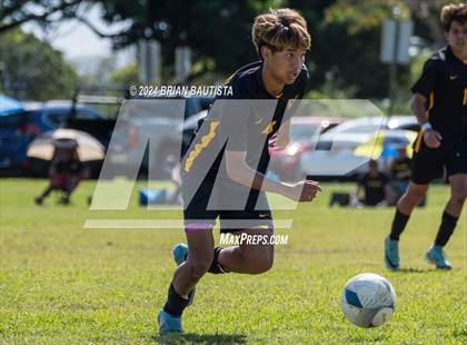 Thumbnail 2 in Mililani vs. King Kekaulike (HHSAA Division 1 Quarterfinal) photogallery.