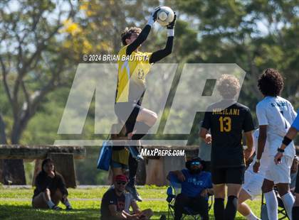 Thumbnail 2 in Mililani vs. King Kekaulike (HHSAA Division 1 Quarterfinal) photogallery.