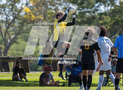 Thumbnail 3 in Mililani vs. King Kekaulike (HHSAA Division 1 Quarterfinal) photogallery.