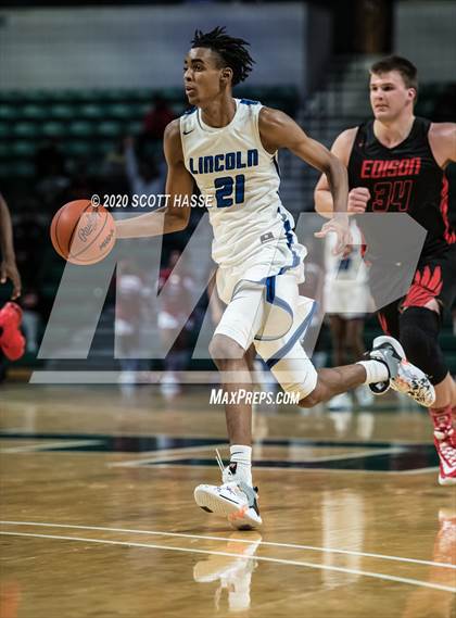 Thumbnail 2 in Lincoln vs. Edison Academy @ EMU Convention Center photogallery.
