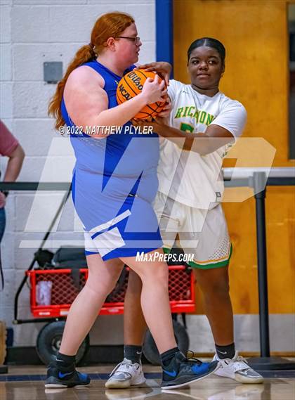 Thumbnail 3 in Richmond vs. Cape Fear Christian Academy (MLK Dream Jam at Terry Sanford) photogallery.