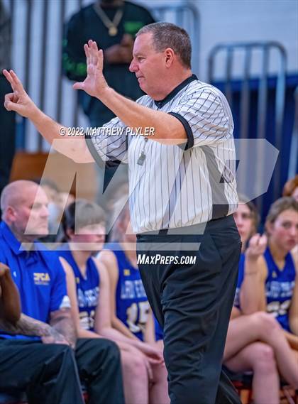 Thumbnail 1 in Richmond vs. Cape Fear Christian Academy (MLK Dream Jam at Terry Sanford) photogallery.