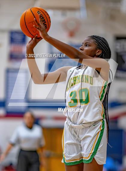 Thumbnail 3 in Richmond vs. Cape Fear Christian Academy (MLK Dream Jam at Terry Sanford) photogallery.