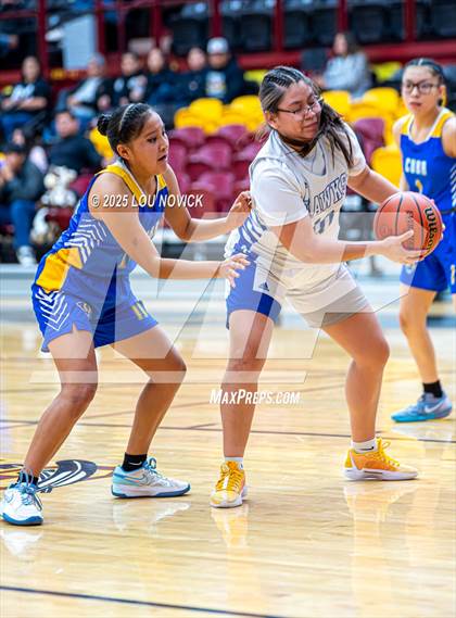 Thumbnail 2 in Cuba @ Laguna Acoma (Lady Braves Invite at Santa Fe Indian School) photogallery.