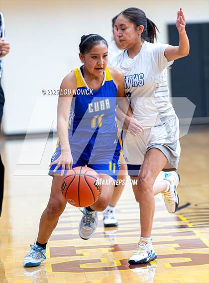 Thumbnail 2 in Cuba @ Laguna Acoma (Lady Braves Invite at Santa Fe Indian School) photogallery.