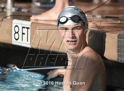 Thumbnail 1 in CIF Southern Section D4 Boys Swimming Championships photogallery.