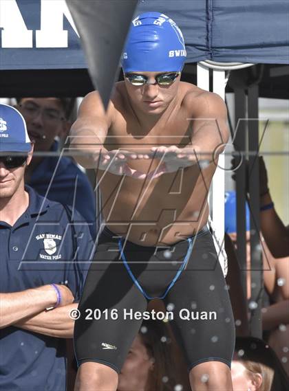 Thumbnail 2 in CIF Southern Section D4 Boys Swimming Championships photogallery.