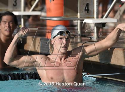 Thumbnail 3 in CIF Southern Section D4 Boys Swimming Championships photogallery.