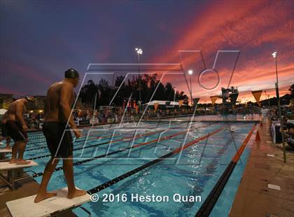 Thumbnail 3 in CIF Southern Section D4 Boys Swimming Championships photogallery.