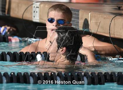 Thumbnail 2 in CIF Southern Section D4 Boys Swimming Championships photogallery.