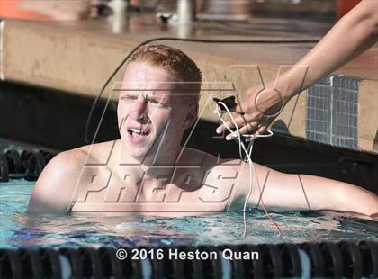 Thumbnail 1 in CIF Southern Section D4 Boys Swimming Championships photogallery.