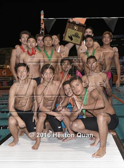 Thumbnail 3 in CIF Southern Section D4 Boys Swimming Championships photogallery.