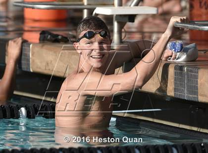 Thumbnail 2 in CIF Southern Section D4 Boys Swimming Championships photogallery.