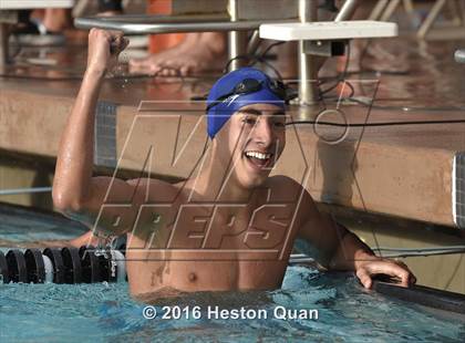 Thumbnail 2 in CIF Southern Section D4 Boys Swimming Championships photogallery.